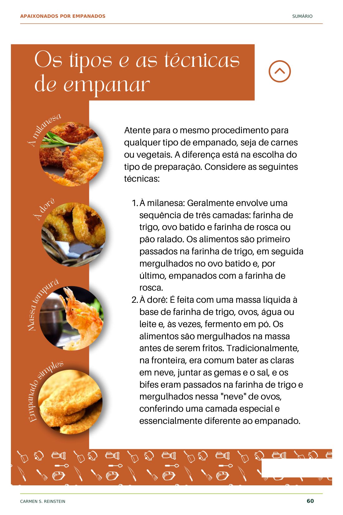 Página 5 de 10 da amostra de Apaixonados por Empanados: Técnicas de empanar