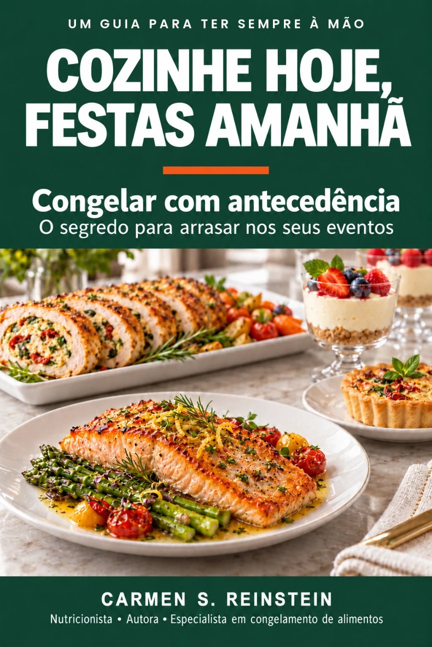 Página 1 de 10 da amostra de Cozinhe Hoje, Festas Amanhã: Capa