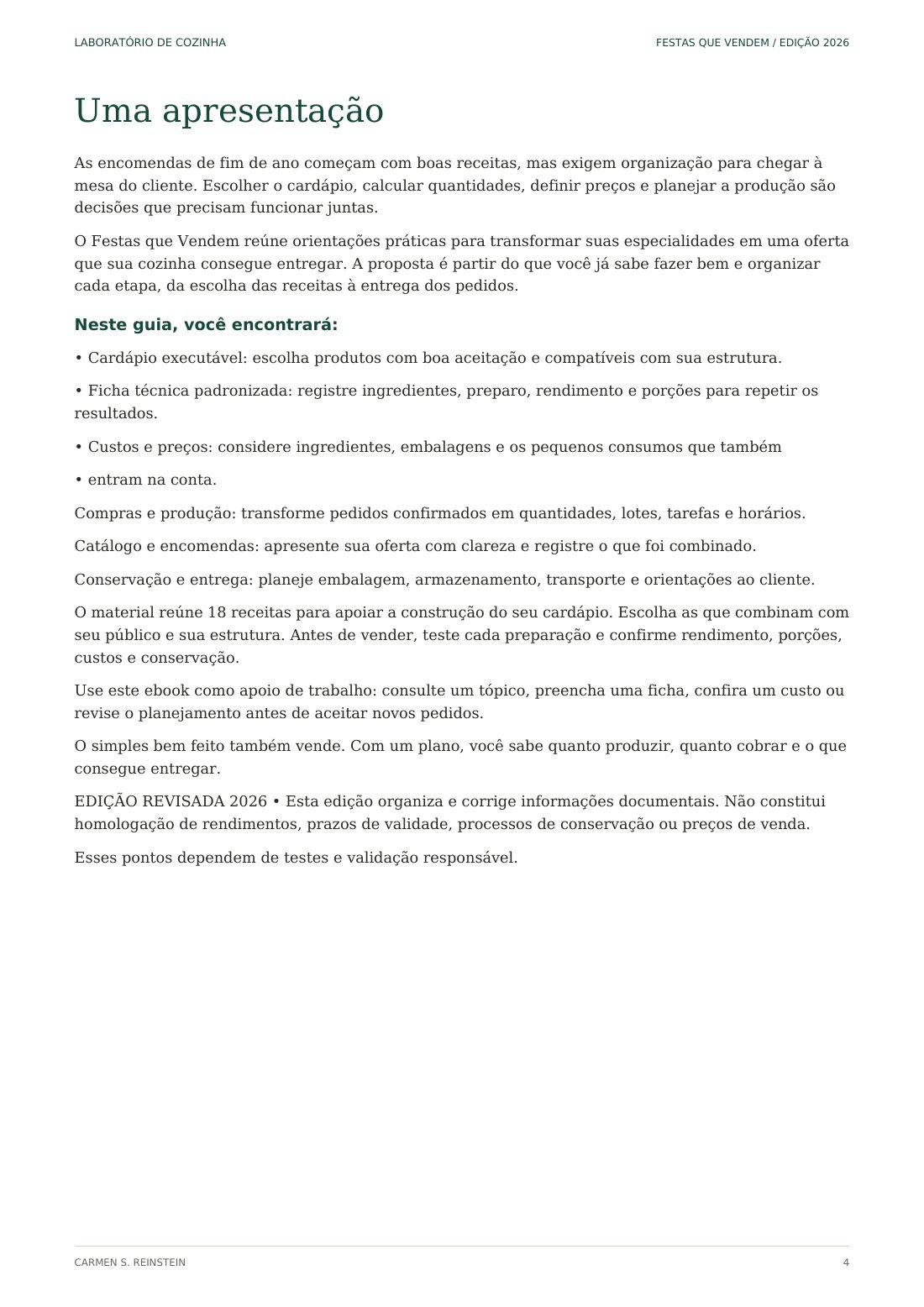 Página 4 de 10 da amostra de Festas que Vendem: Uma apresentação