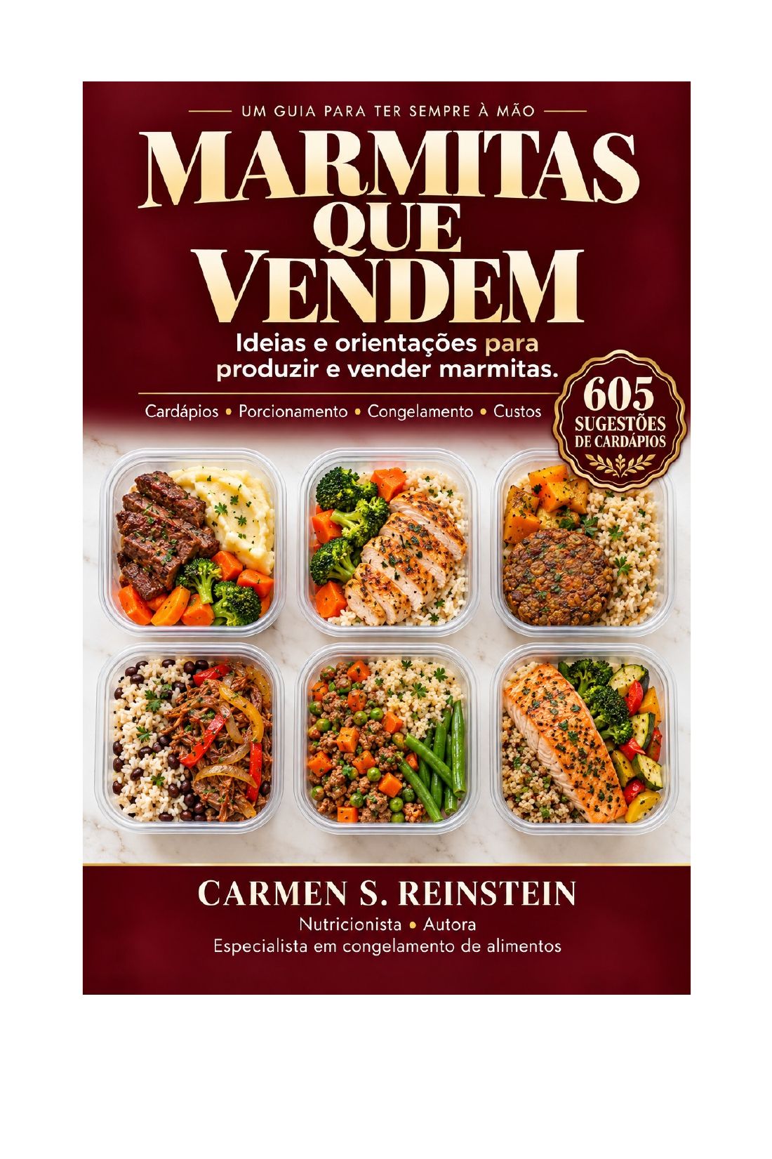 Página 1 de 10 da amostra de Marmitas que Vendem: Capa