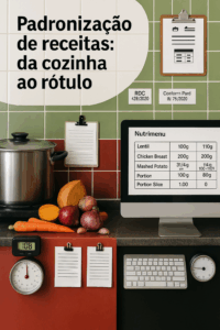 Da Cozinha ao Rótulo: Como Padronizar Receitas para Análise Nutricional Precisa
