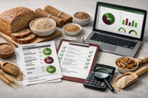 Alimentos integrais: identidade, percentuais, lista de ingredientes, claims e riscos na rotulagem