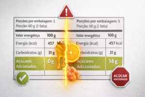 A nova definição de açúcar adicionado: mel, suco e polpa passam a contar — e o impacto na FOP